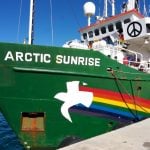 Rosja nie weźmie pod uwagę orzeczenia Trybunału ws. statku Greenpeace