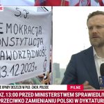 Bogucki: musimy pobudzić dobre emocje społeczne – po to jest ten protest [wideo]