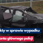 Nowe fakty w sprawie wypadku komendanta głównego policji