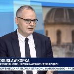 Kopka: po spotkaniu prezydent Glamowski wyszedł cały czerwony