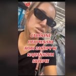 Caroline Derpienski nie ma co jeść i robi zakupy w Walmart