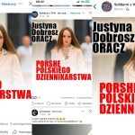 Z tej pochwały pracownica nielegalnej TVP raczej się nie ucieszy: „Justyna Dobrosz-Oracz – Porshe polskiego dziennikarstwa”