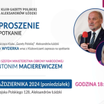 Antoni Macierewicz spotka się z Klubowiczami „GP” [SZCZEGÓŁY]